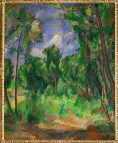 Clearing by Paul Cézanne